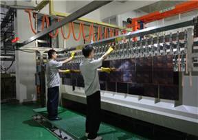 Automatic plating line, brand: Jingming, origin: Taiwan, China